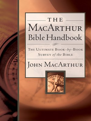 cover image of The MacArthur Bible Handbook